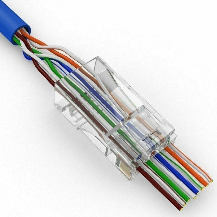 Hạt mạng Cat5E xuyên thấu ANCOMTECK AC-US5T-P100